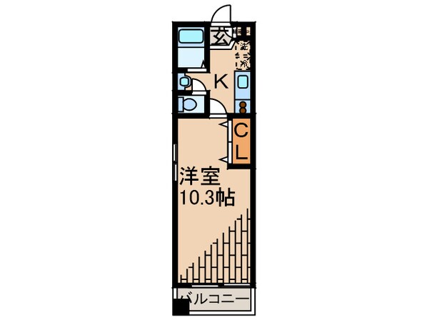 フォンス平尾の物件間取画像